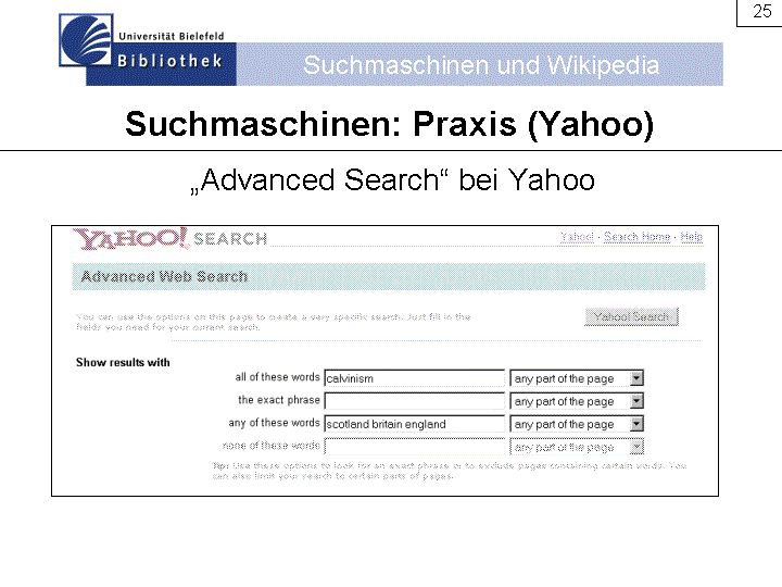 Folie aus der Online-Präsentation