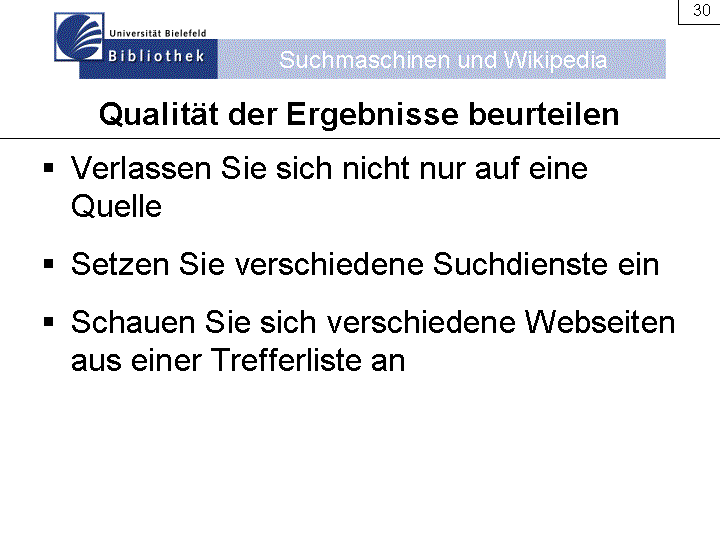 Folie aus der Online-Präsentation