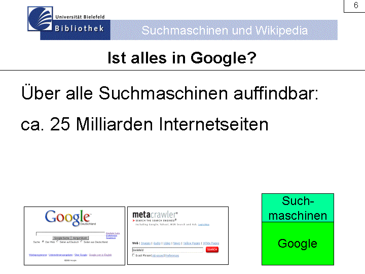 Folie aus der Online-Präsentation